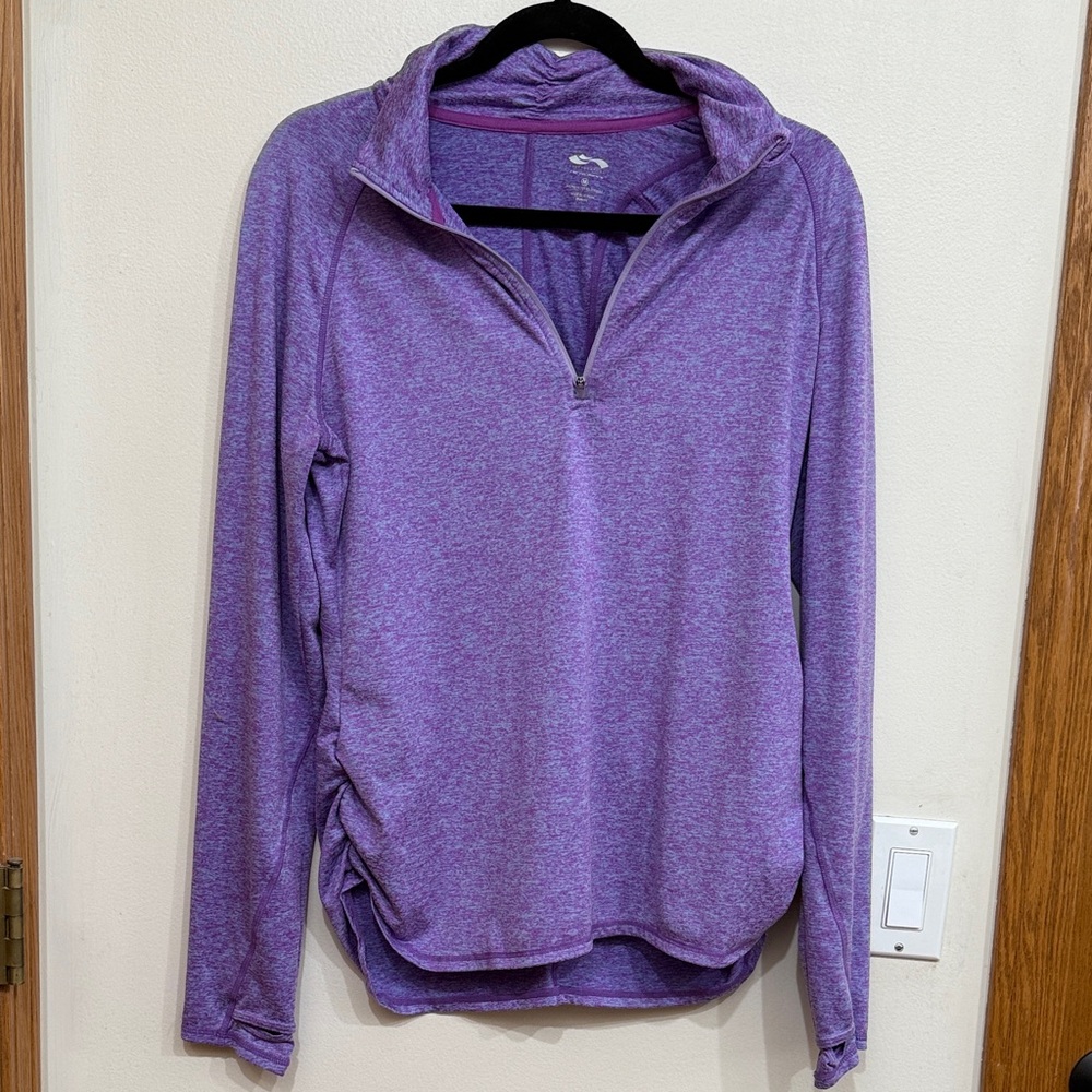 Women's Purple half zip